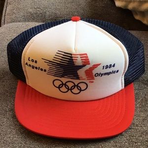 1984 Olympics Vintage Trucker Hat